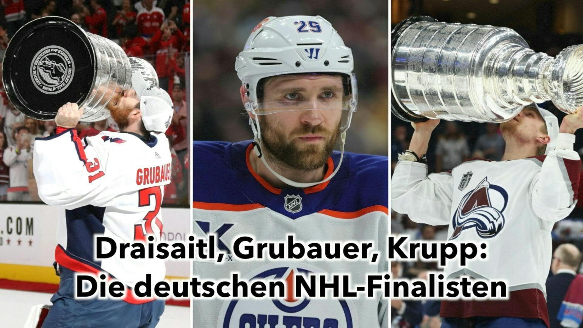 Draisaitl, Grubauer, Krupp: Die deutschen NHL-Finalisten