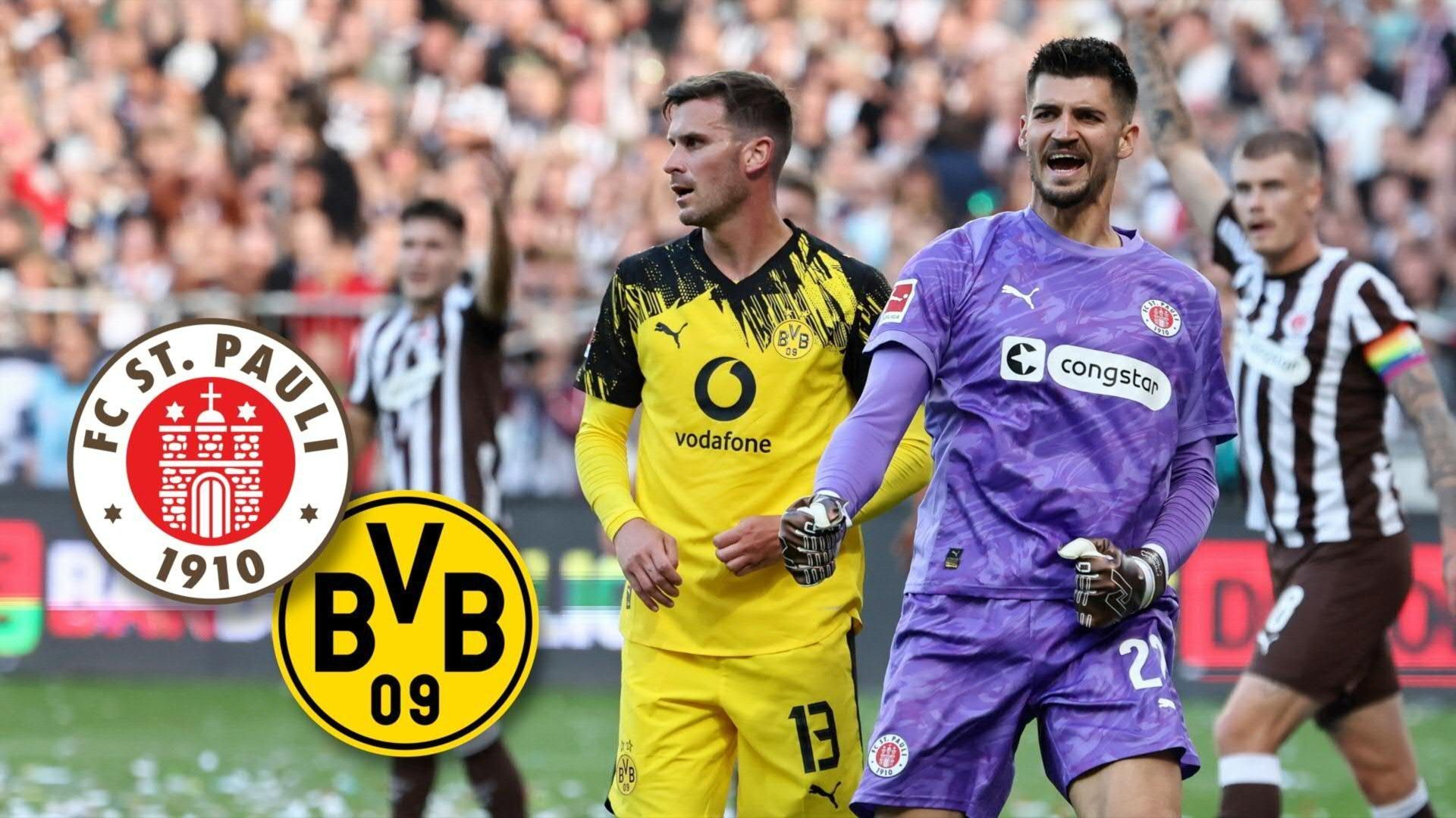Wildes Spiel auf St. Pauli: BVB stolpert zum Auftakt
