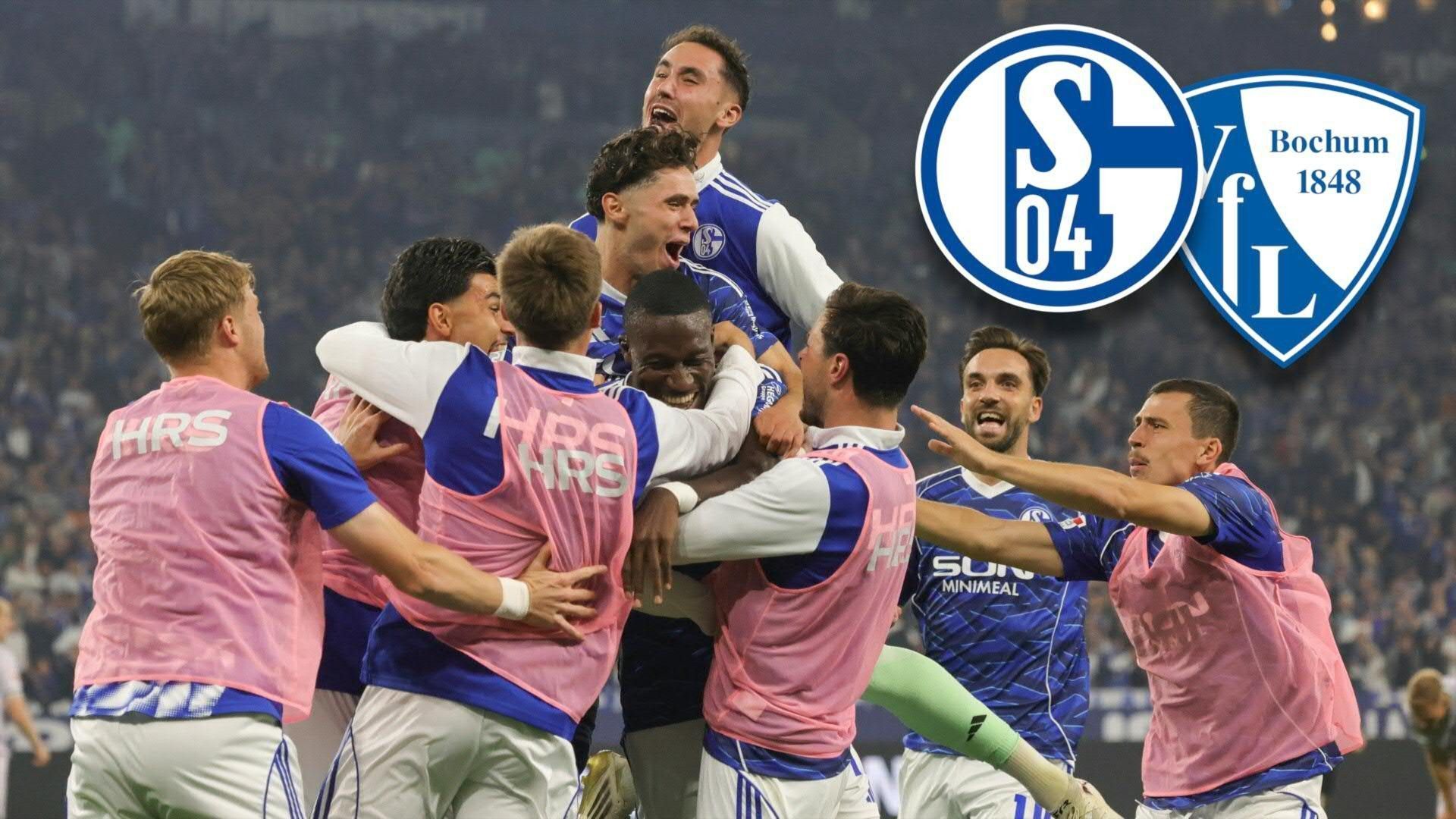 Nach Rückstand: Schalke schlägt Nachbarn Bochum
