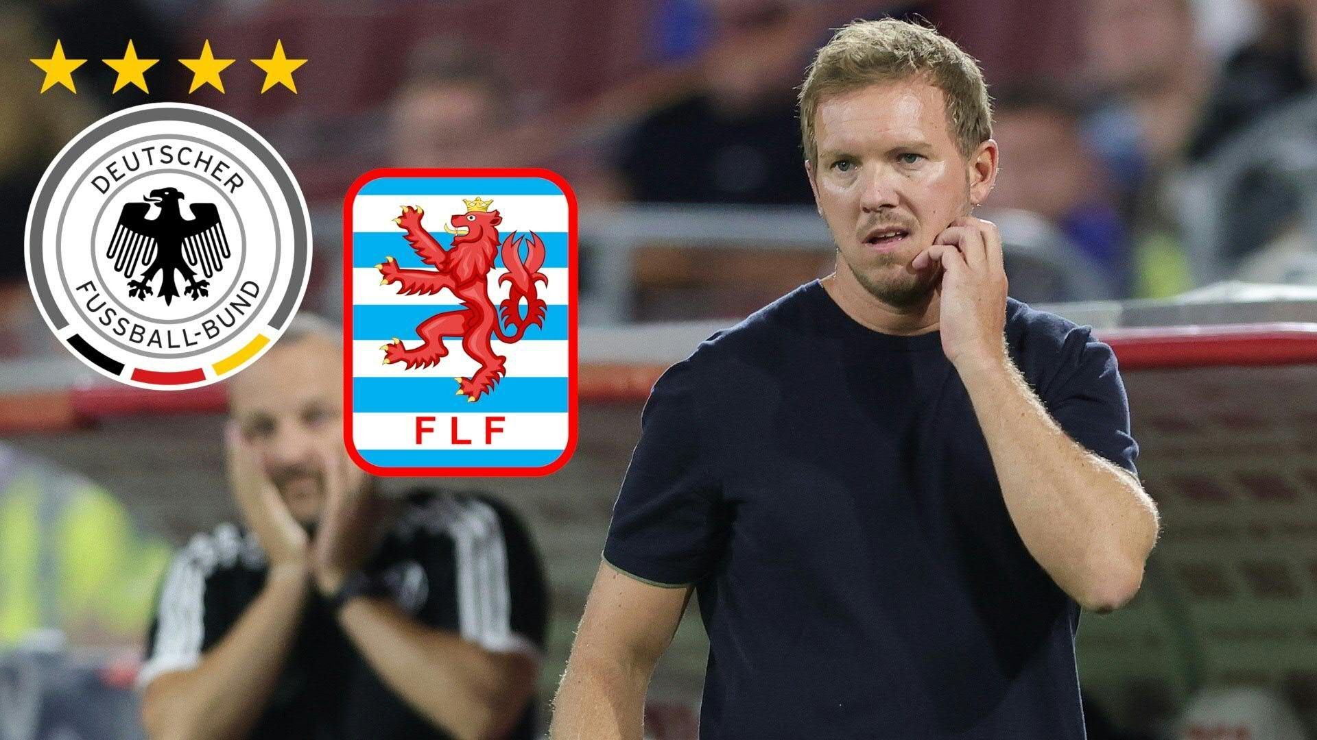 WM-Quali gegen Luxemburg: Nagelsmann muss improvisieren