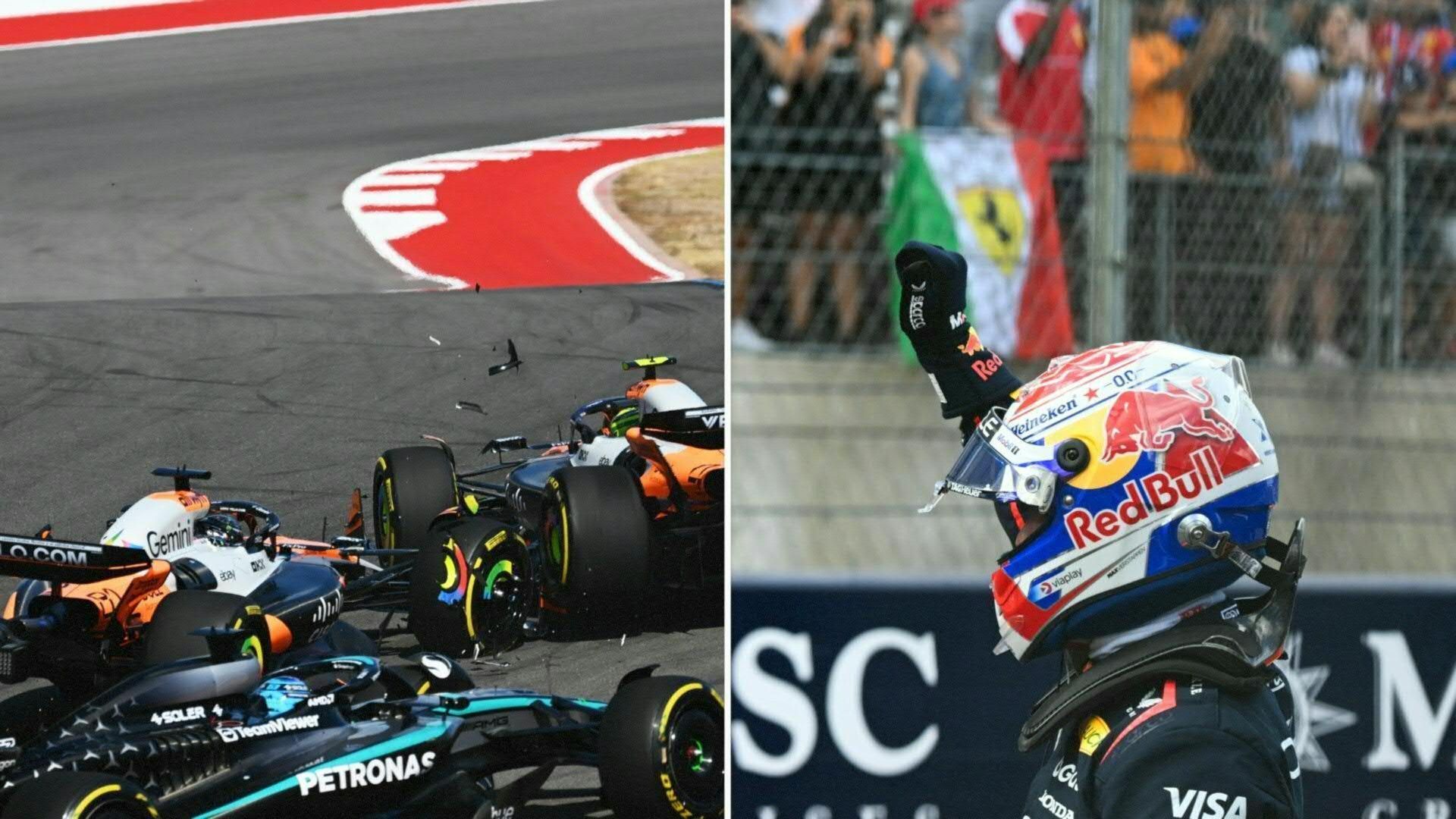 McLaren-Drama: Verstappen gewinnt Sprint in Austin