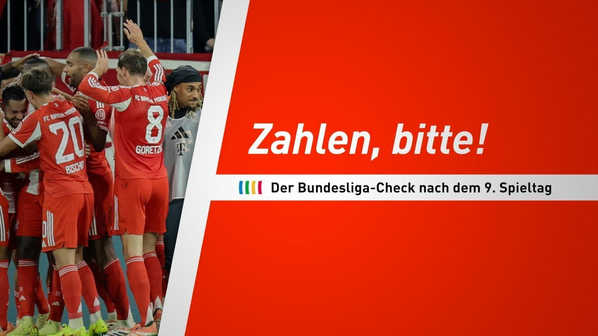 Numbers, please! The Bundesliga Check after Matchday 9