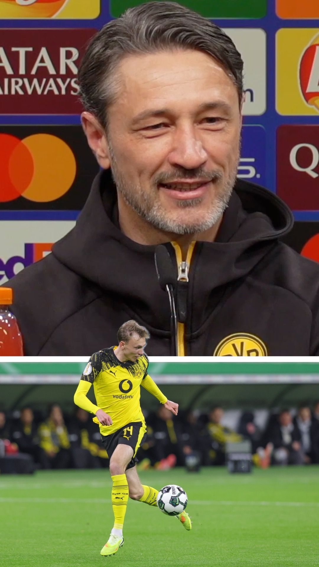 Video: "Ein Spaß": BVB-Trainer Kovac erklärt Aussagen über Beier