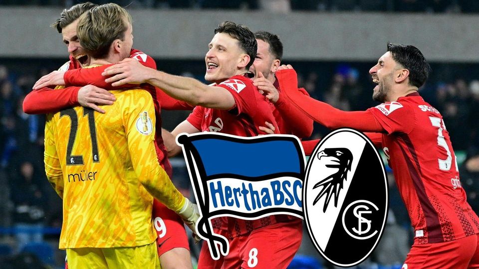 Ausgeträumt: Freiburg wirft Hertha aus DFB-Pokal
