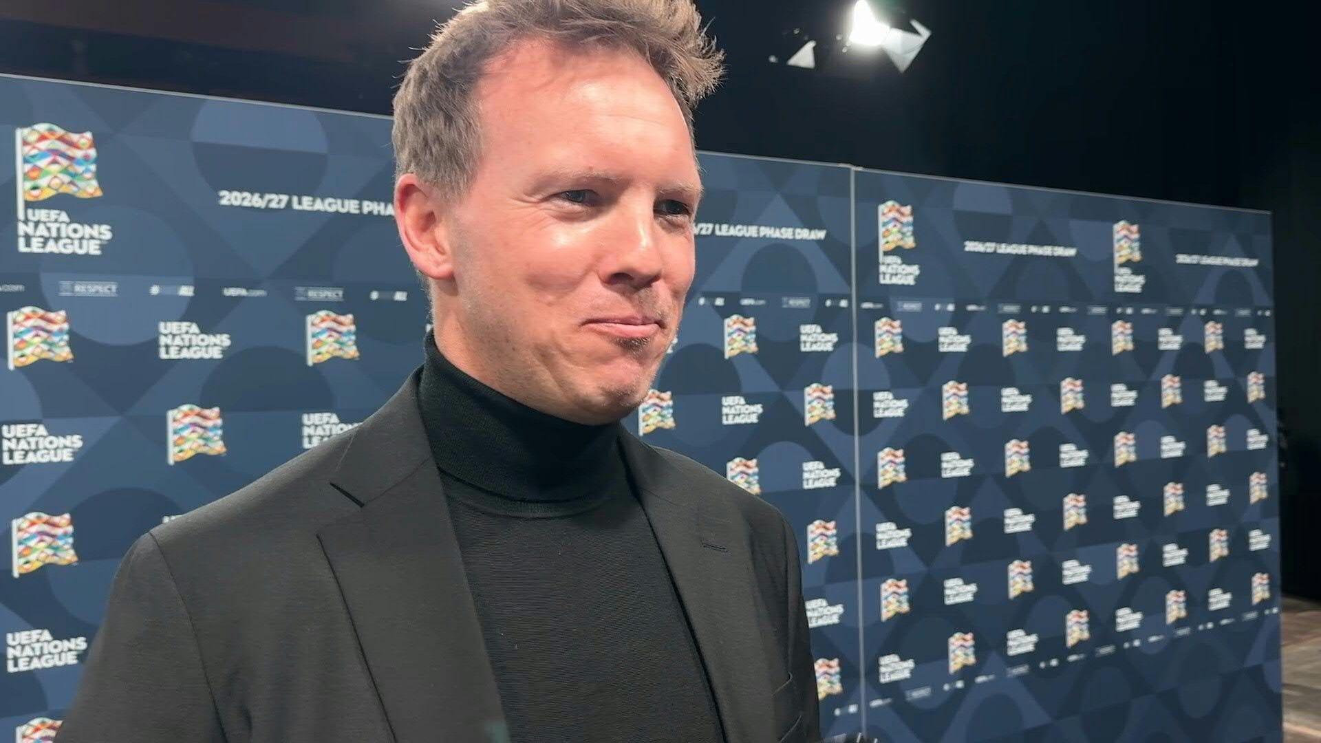 Video: Nations League: Nagelsmann freut sich auf "sehr reizvolle Auswärtsspiele"