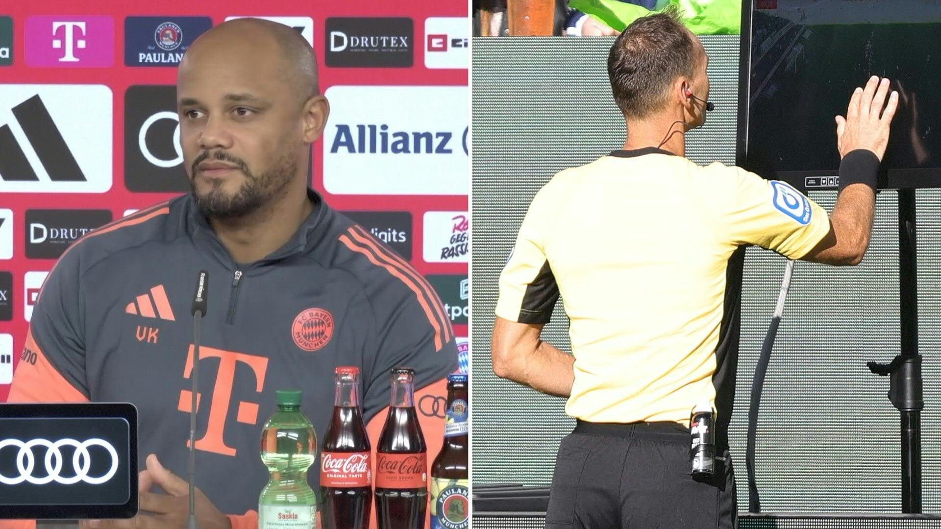 Video: Kompany über VAR: "Nicht so schlimm"