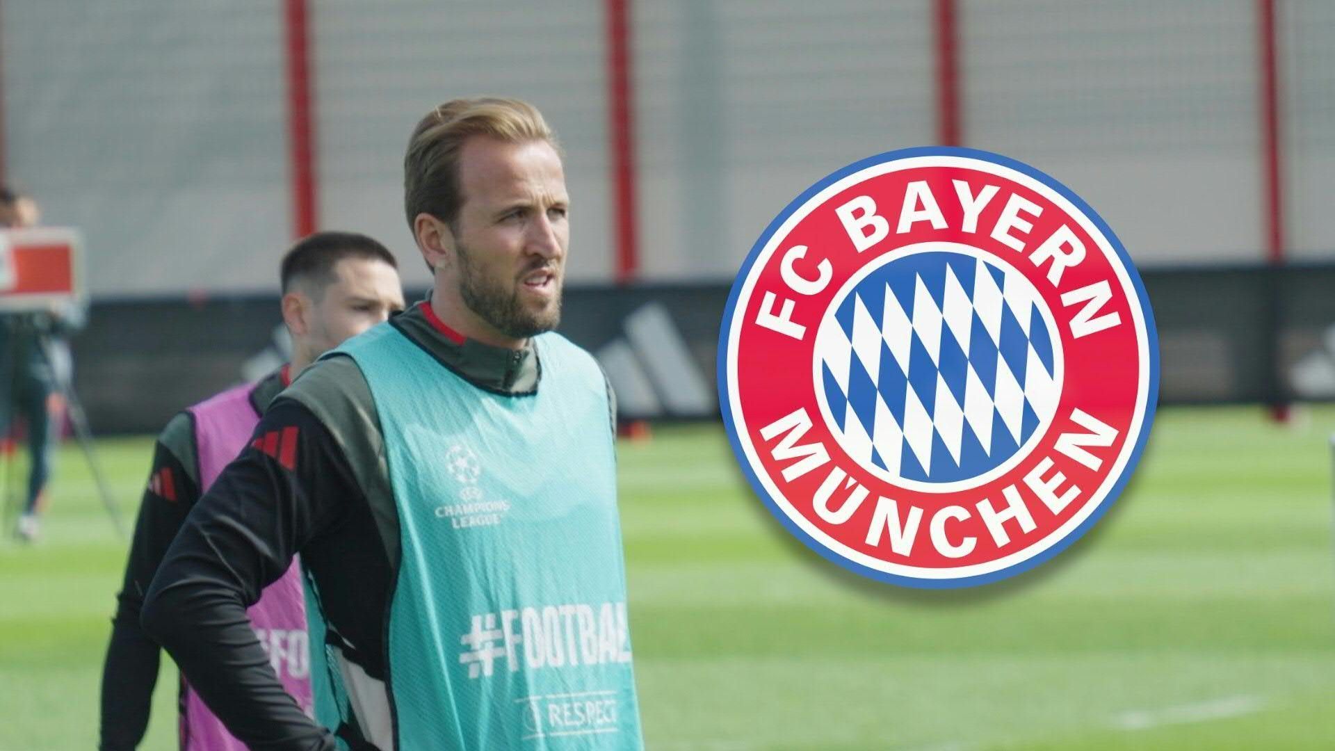 Video: Bayern-Training wieder mit Kane