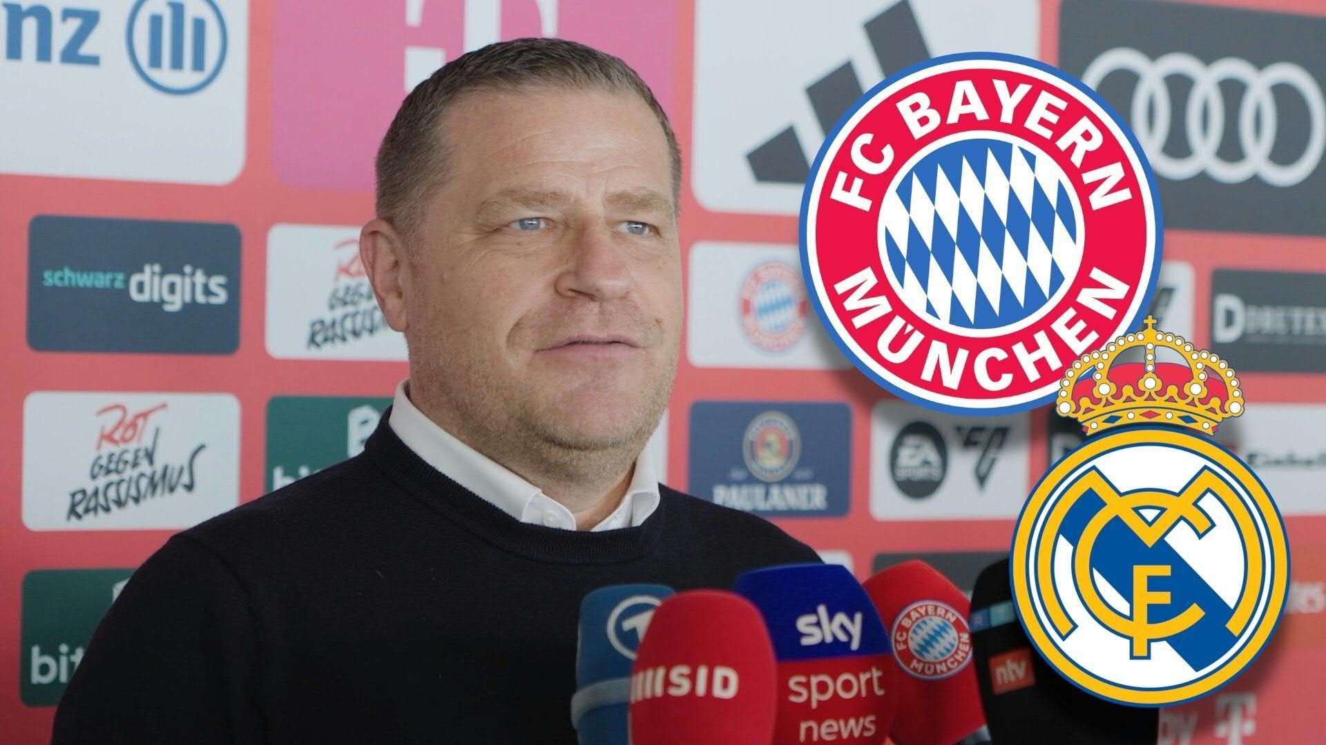 Video: Eberl warnt: "Keine Angst" vor Real - Kane dabei