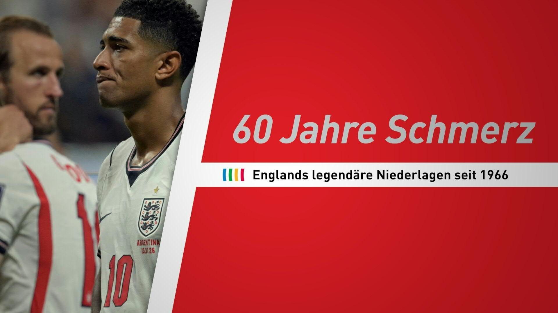 Video: 60 Jahre Schmerz: Englands legendäre Niederlagen