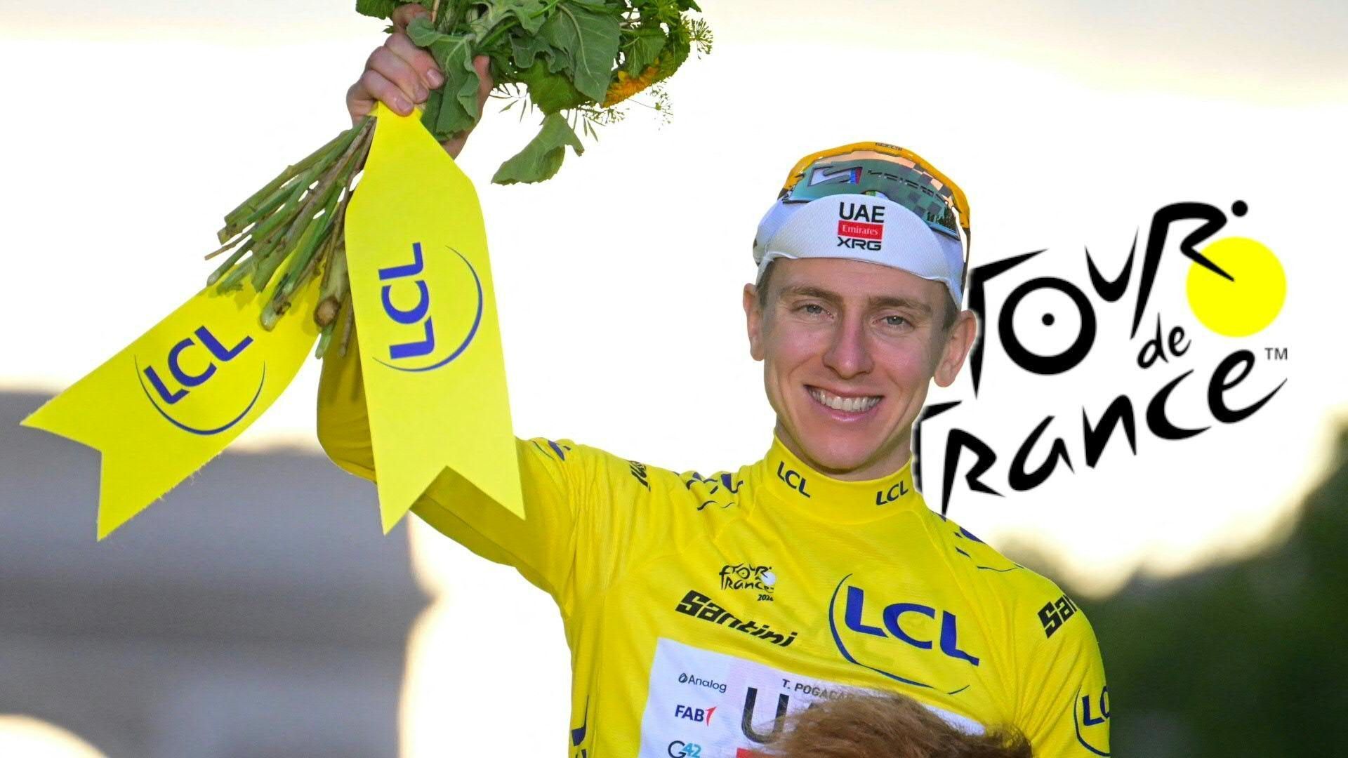 Video: Rekord eingestellt: Pogacar feiert fünften Tour-Sieg