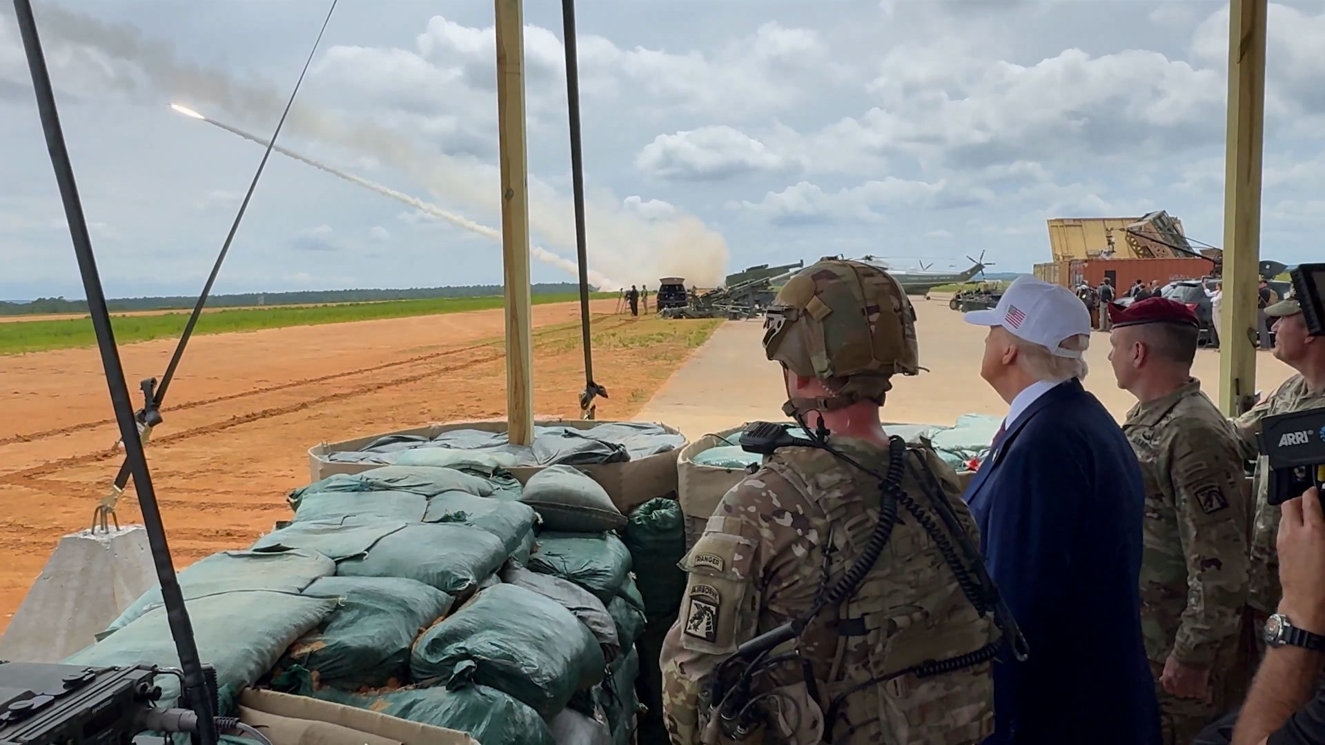 Camouflaged Firepower - What's Really Behind the Container at Trump