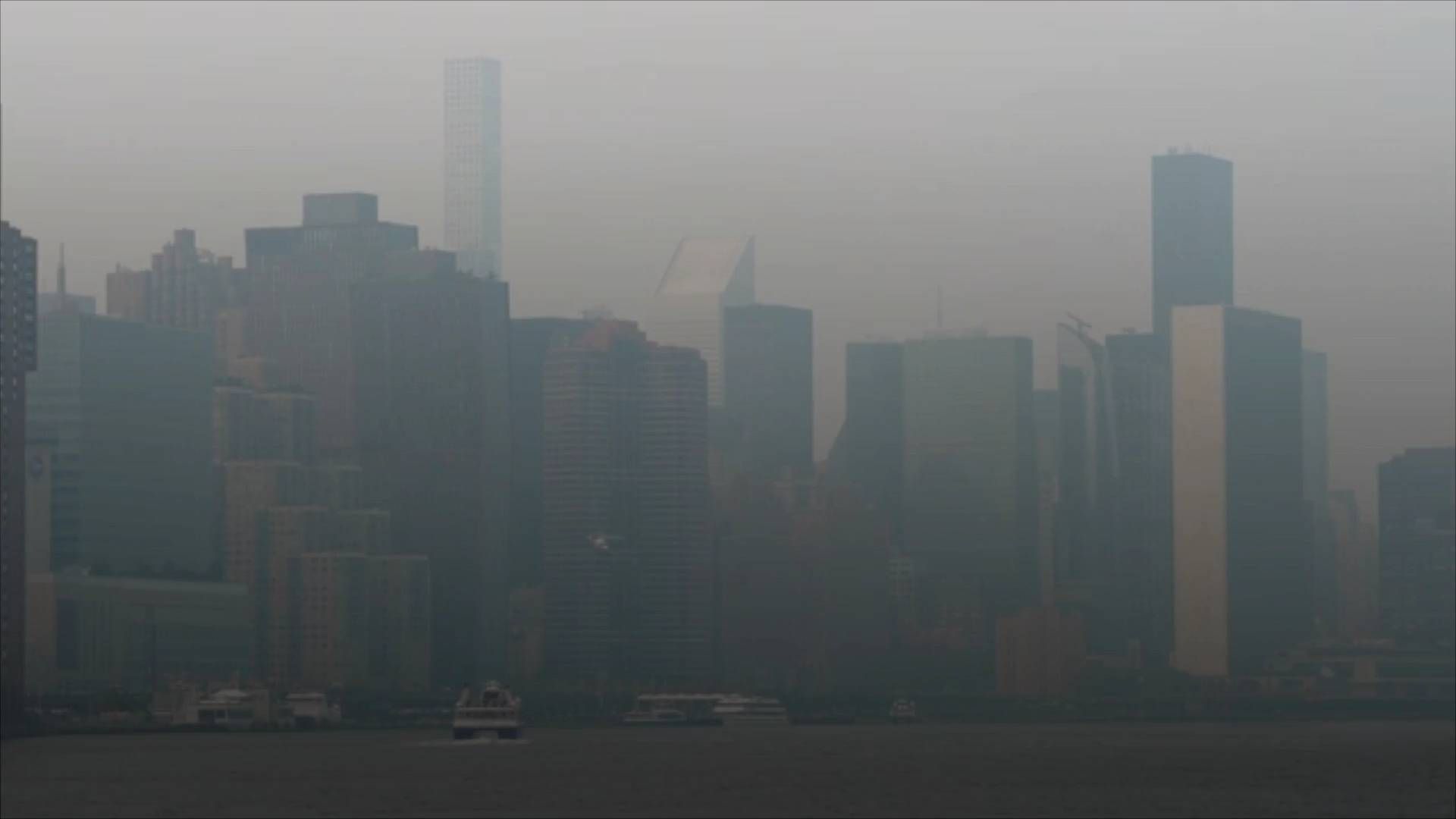 Waldbrände in Kanada: New York unter einer dichten Rauchglocke