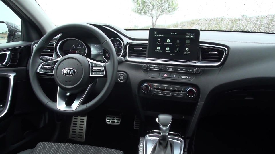 Kia Ceed Interior Design In Dark Penta Metal