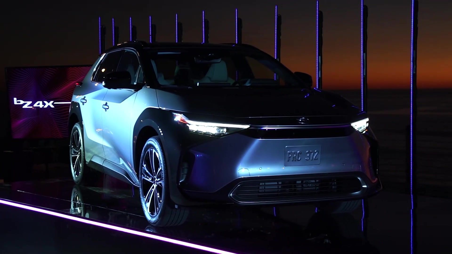 Toyota Debuts All-Electric BZ4X Production Model - Post Reveal Stage