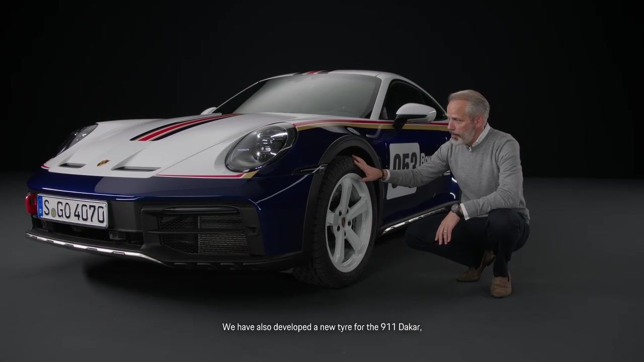 Porsche 911 Dakar Walkaround mit Frank Moser, Leiter der Baureihen