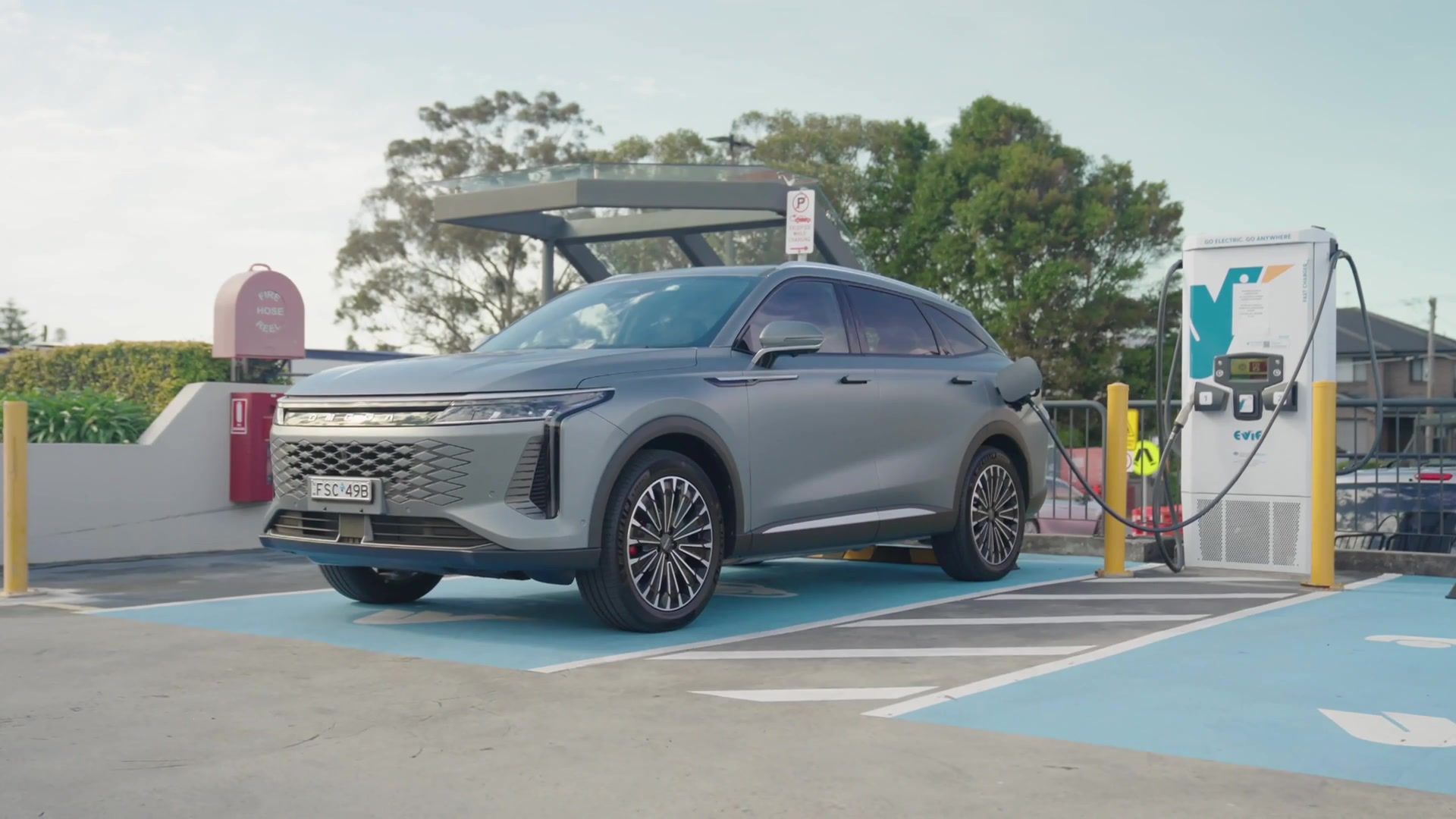 The new OMODA 9 Infotainment System