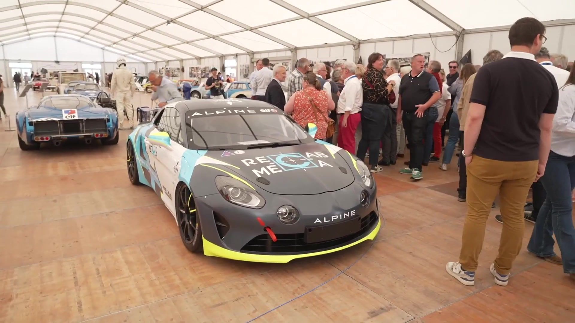A historic gathering of Alpine in Dieppe to celebrate the 70th anniversary - Day of 31 May