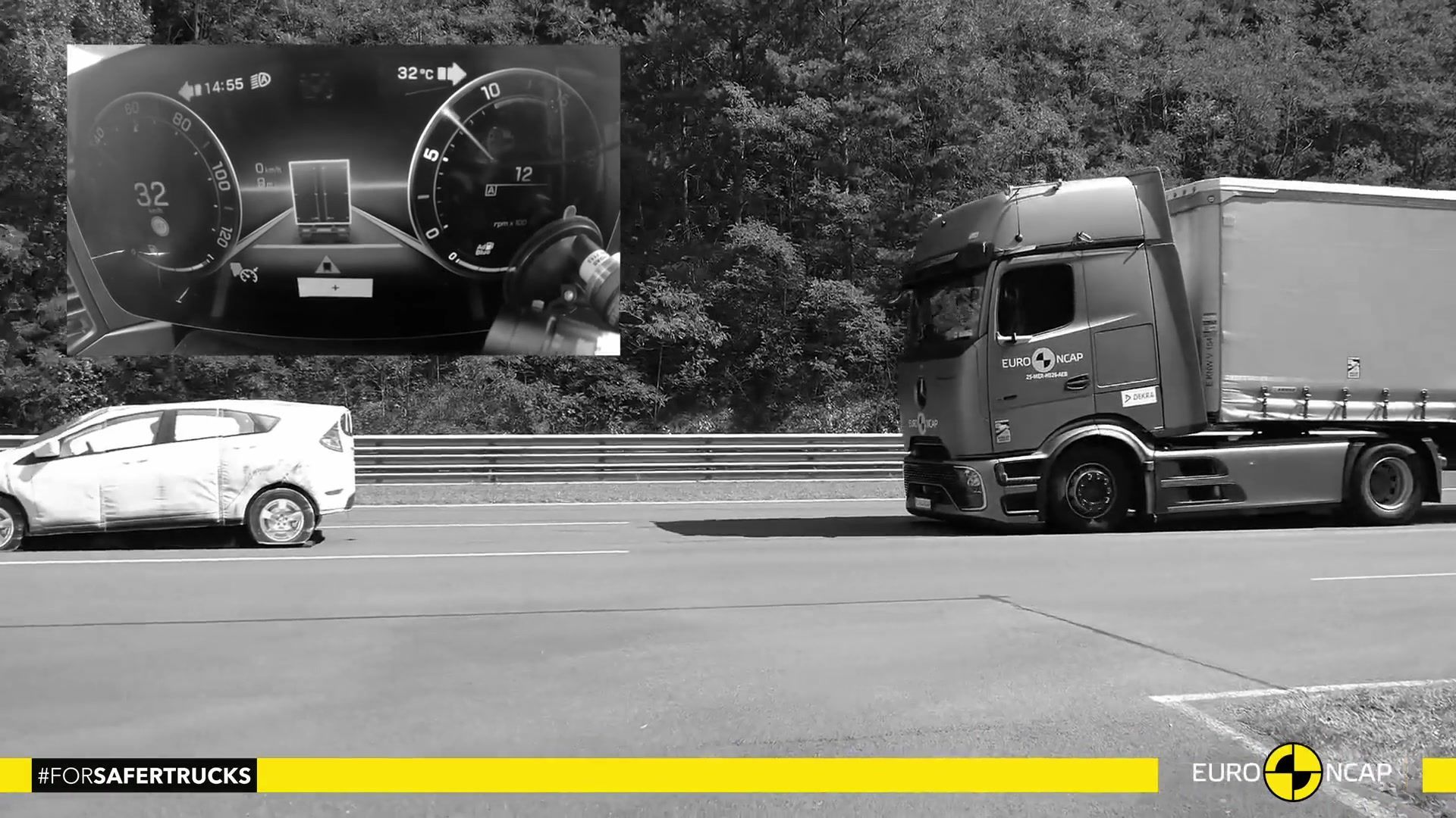 Mercedes-Benz Actros F (4x2 Tractor Unit) 2025 Commercial Truck Safety Tests