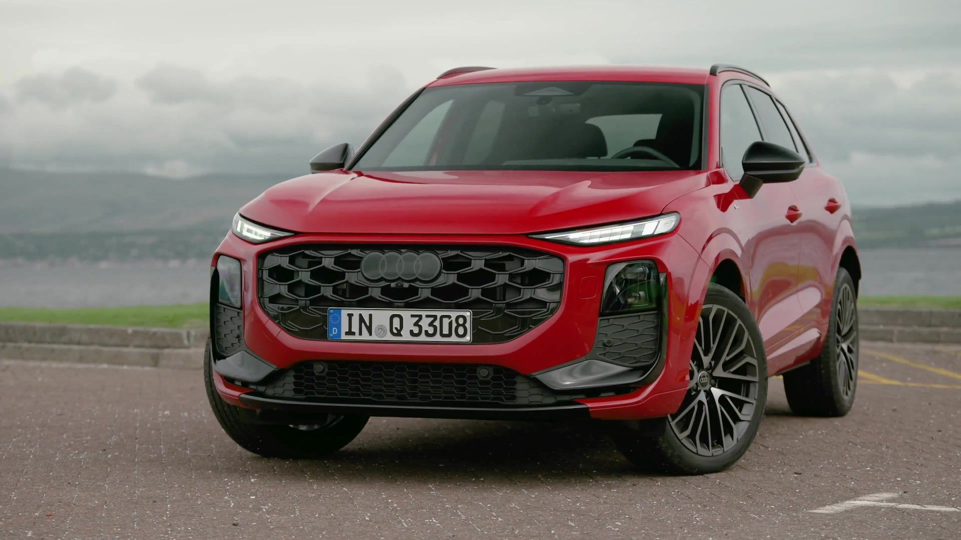 Audi Q3 SUV Design Preview in Progressive Red
