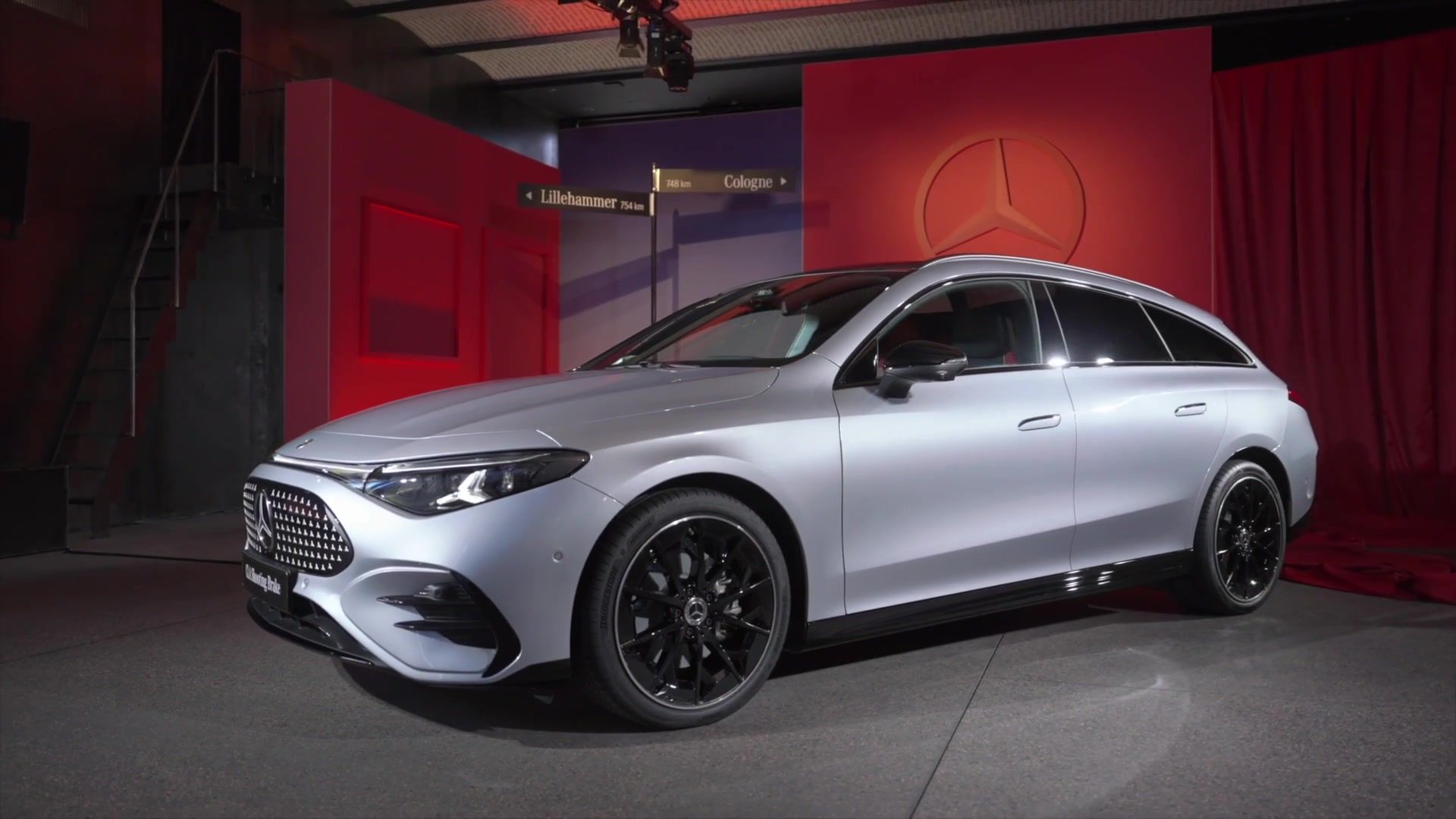 The new Mercedes-Benz CLA Shooting Brake with EQ Technology - Switchable Large Panoramic Roof with Illuminated Starry Sky