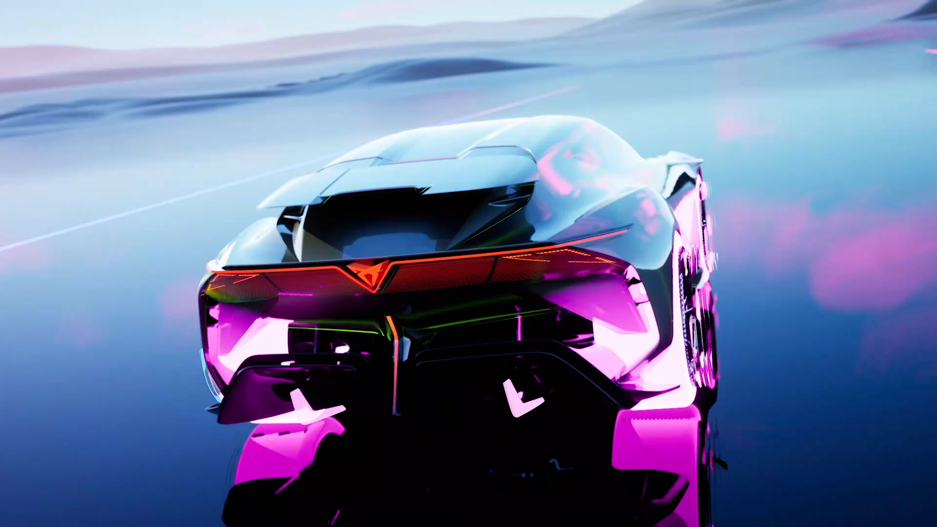 CUPRA DarkRebel - virtual sports car with unfiltered CUPRA DNA