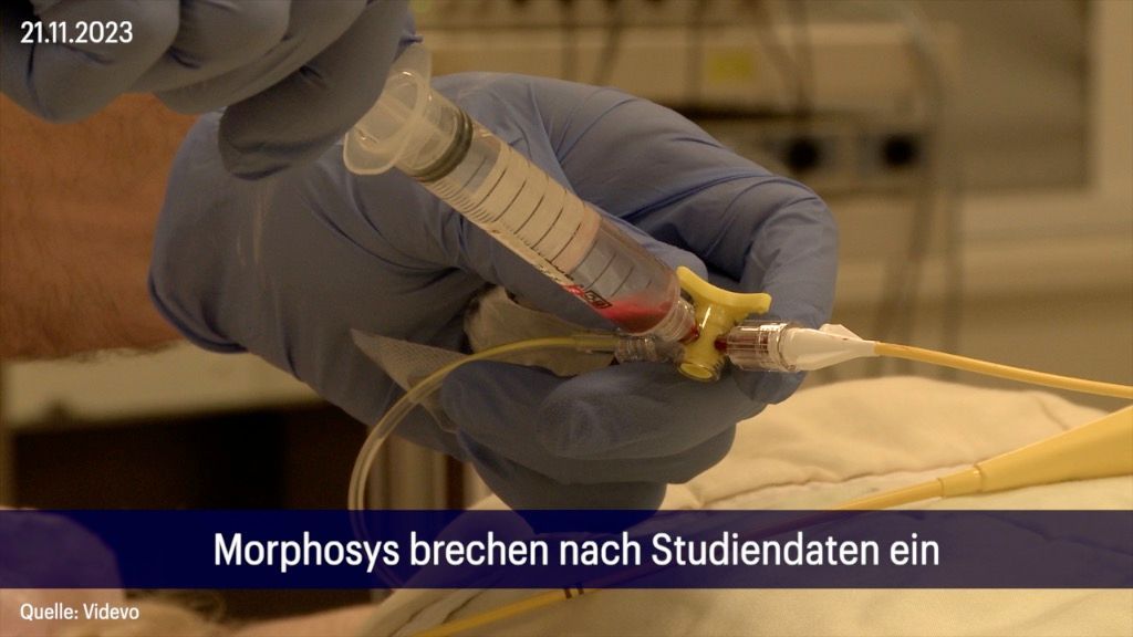 Aktie im Fokus: Morphosys brechen nach Studiendaten ein