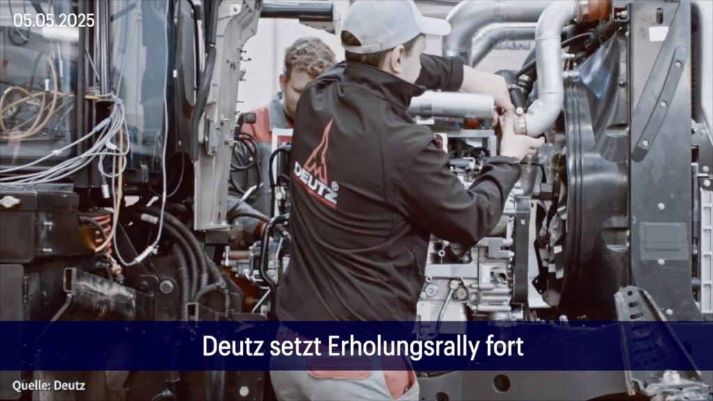 Video: Aktie im Fokus: Deutz setzt Erholungsrally fort