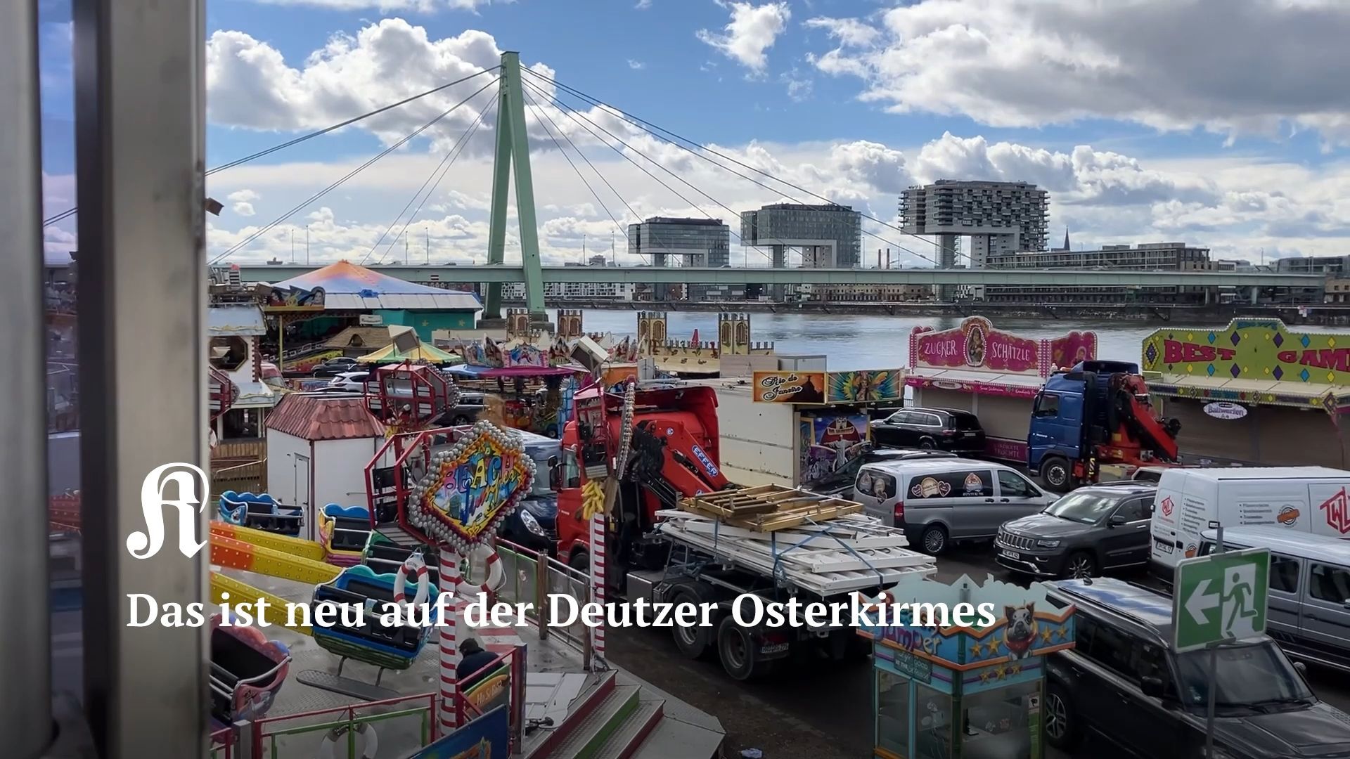 Deutzer Osterkirmes startet: Das ist neu auf der Kölner Kirmes