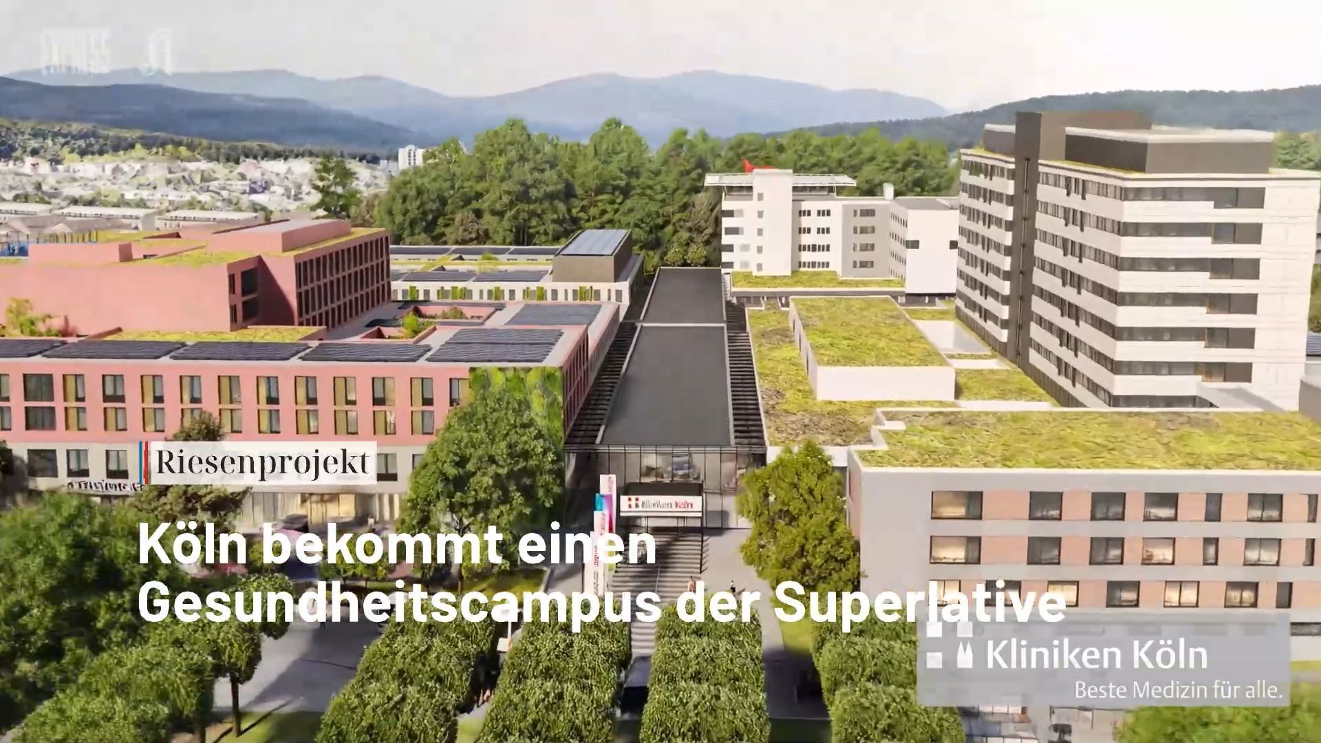 Video: Gesundheitscampus Köln: Krankenhaus der Superlative