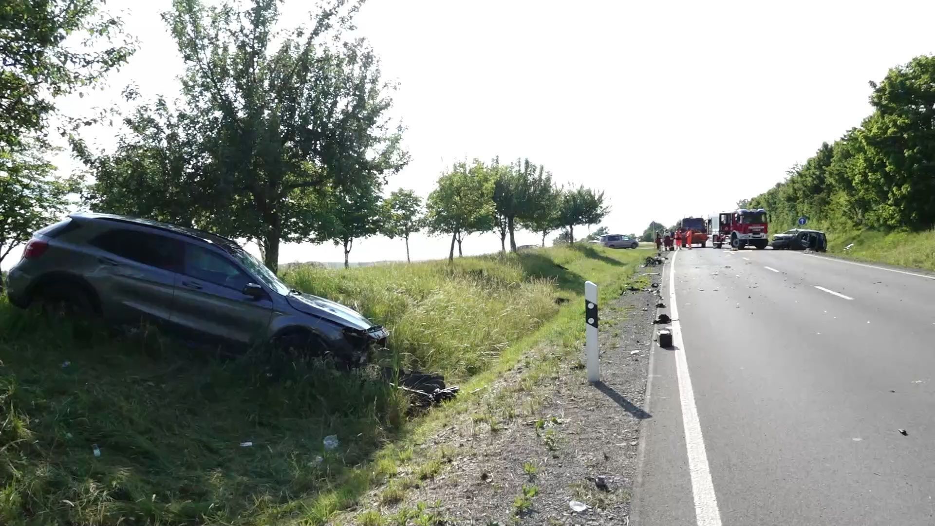 Schwerer Crash in Unterfranken: Senior stirbt - andere Fahrerin schwer verletzt