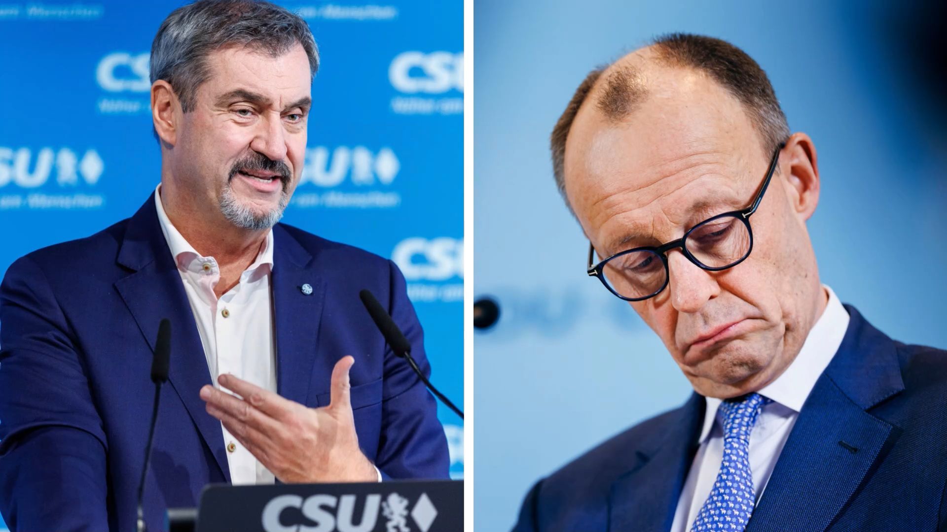 Video: "Wie im Fußball": Söder äußert sich zu einer möglichen Kanzlerkandidatur