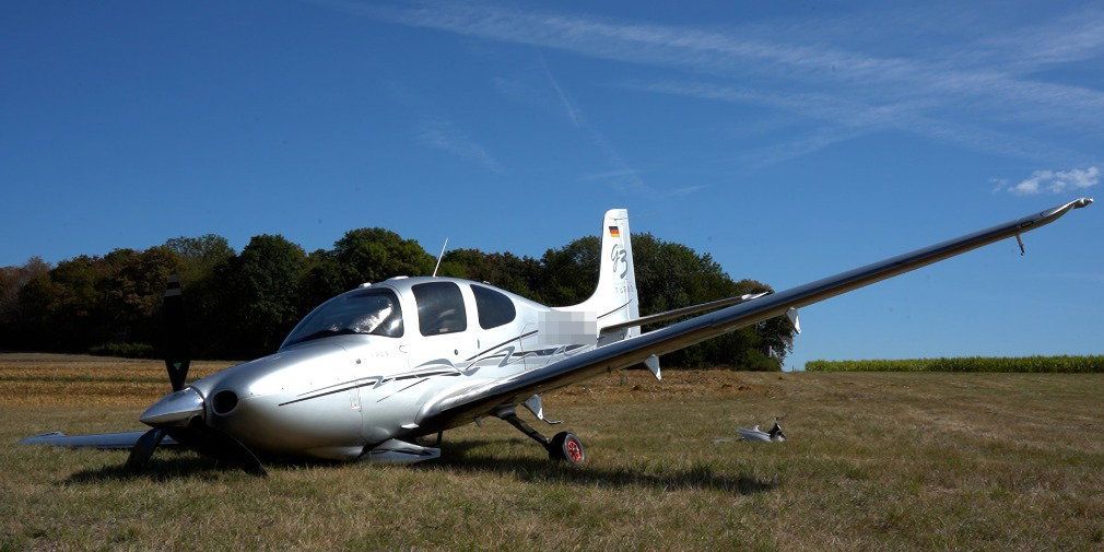 Video: Kurioser Anblick - Flugzeugwrack im Vogelsberg