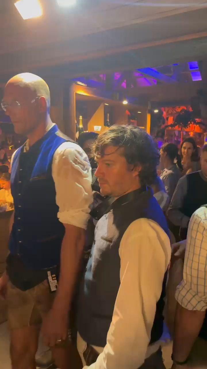 Heidi Klum and Tom Kaulitz at the Wiesn 2025