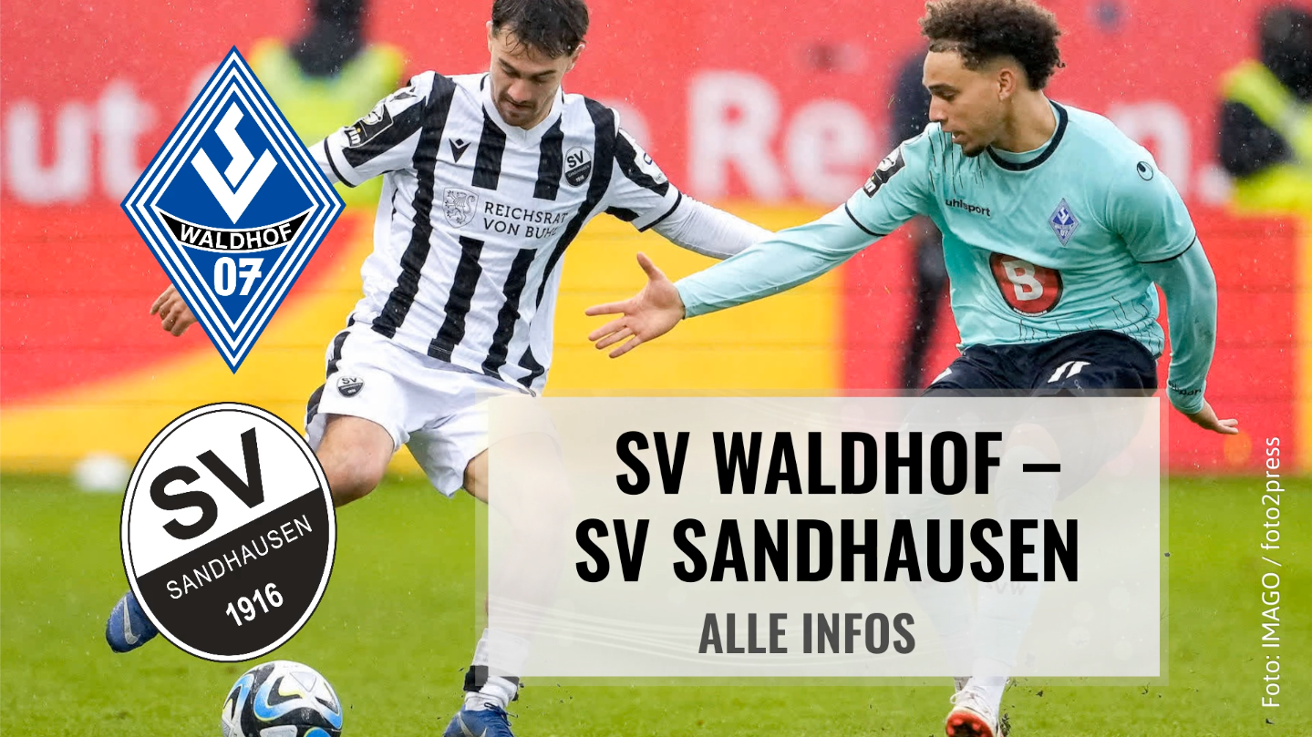 SV Waldhof vor Showdown gegen Sandhausen