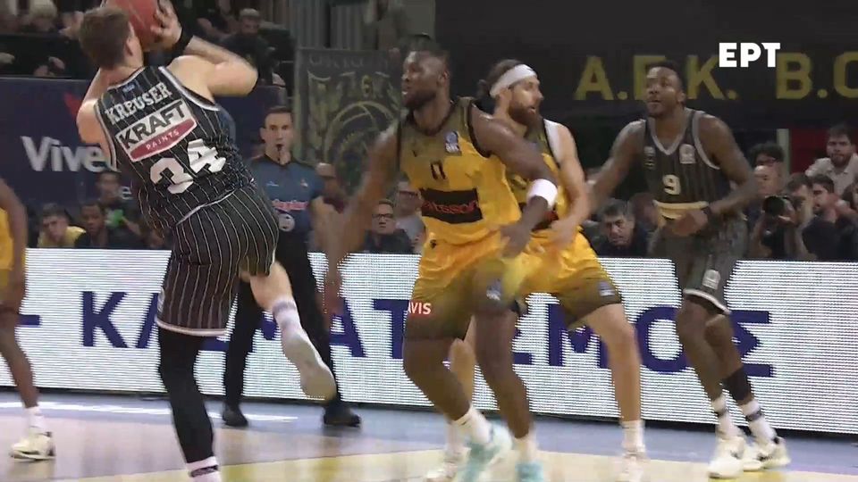 3 / 10: ΑΕΚ - ΠΑΟΚ | Μπήκαν δυναμικά στο δεύτερο ημίχρονο και μείωσαν τη διαφορά οι Θεσσαλονικείς