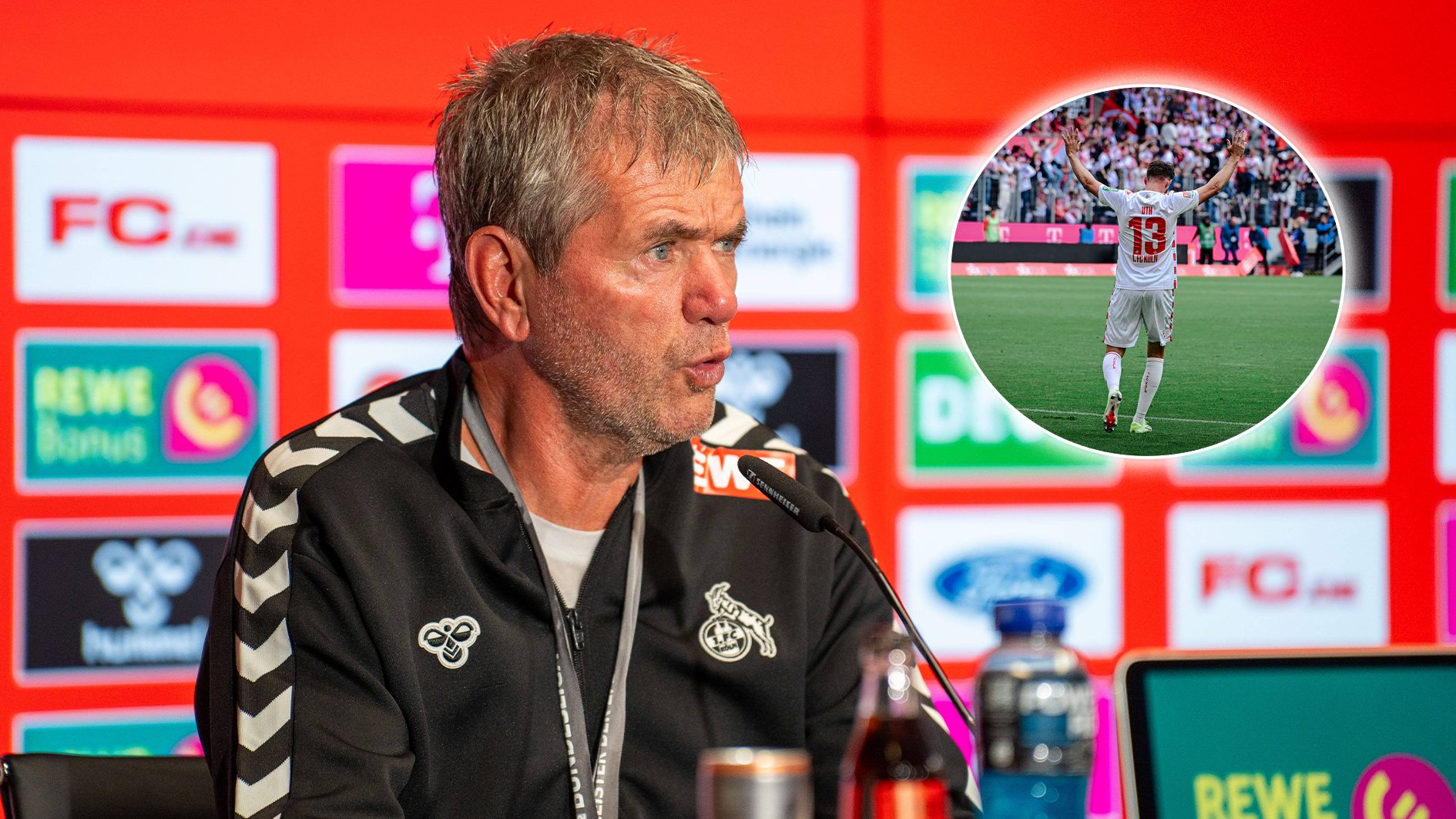 1. FC Köln: Fußballromantiker Funkel schwärmt von Uths letztem Auftritt