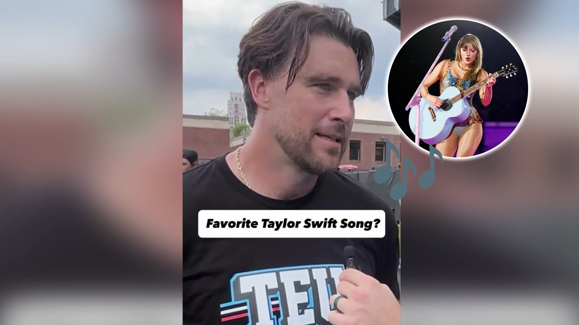 NFL: Travis Kelce überrascht mit Lieblingssong von Taylor Swift