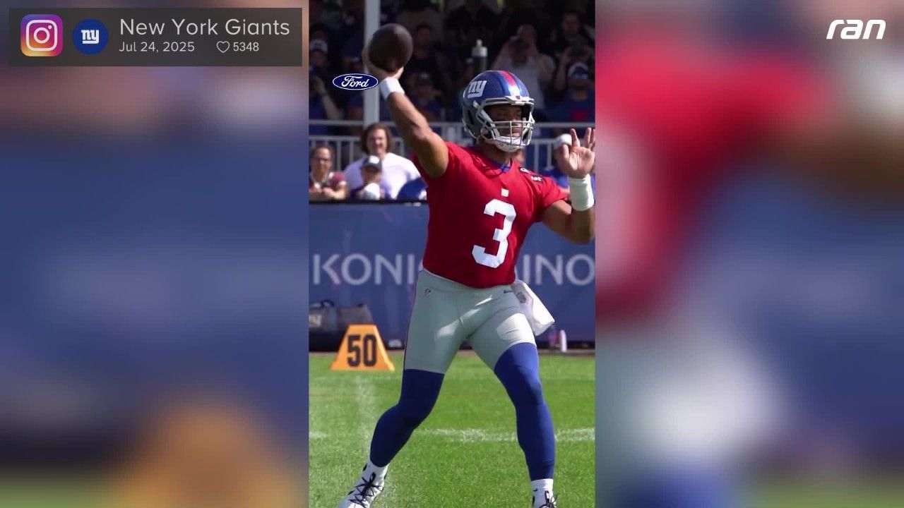 NFL: Russell Wilson mit Monster-Pass im Camp