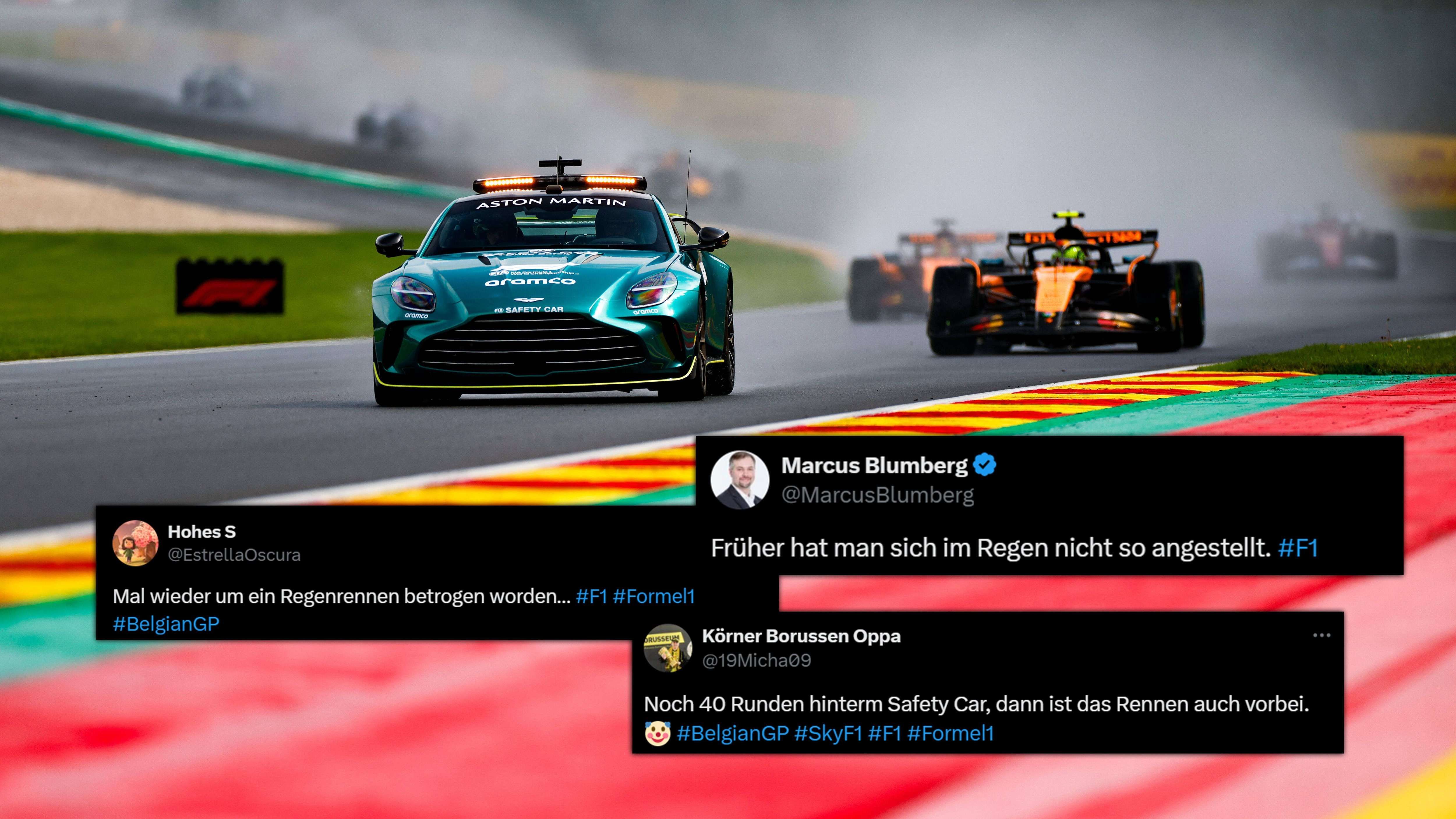 Formel 1: Rennen in Spa sorgt für Ärger –  „Danke für Nichts!“