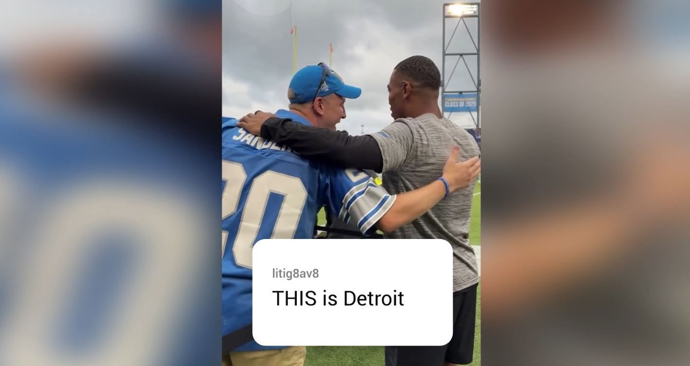 NFL: Amon-Ra St. Brown wird nach dieser Aktion gefeiert