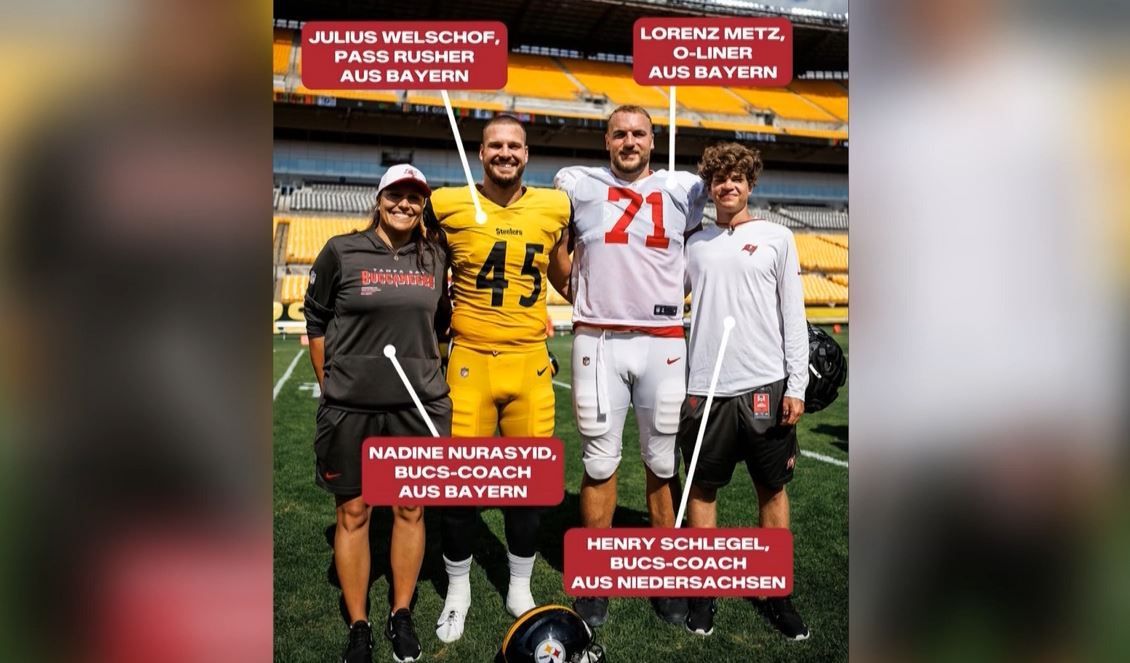 NFL: Deutsche Trainerin schreibt Geschichte als NFL-Coach