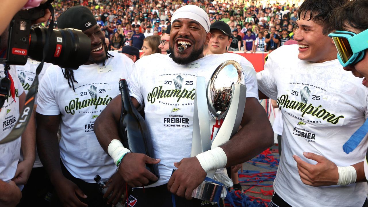 ELF-Champion: Surge-Party im VfB-Stadion