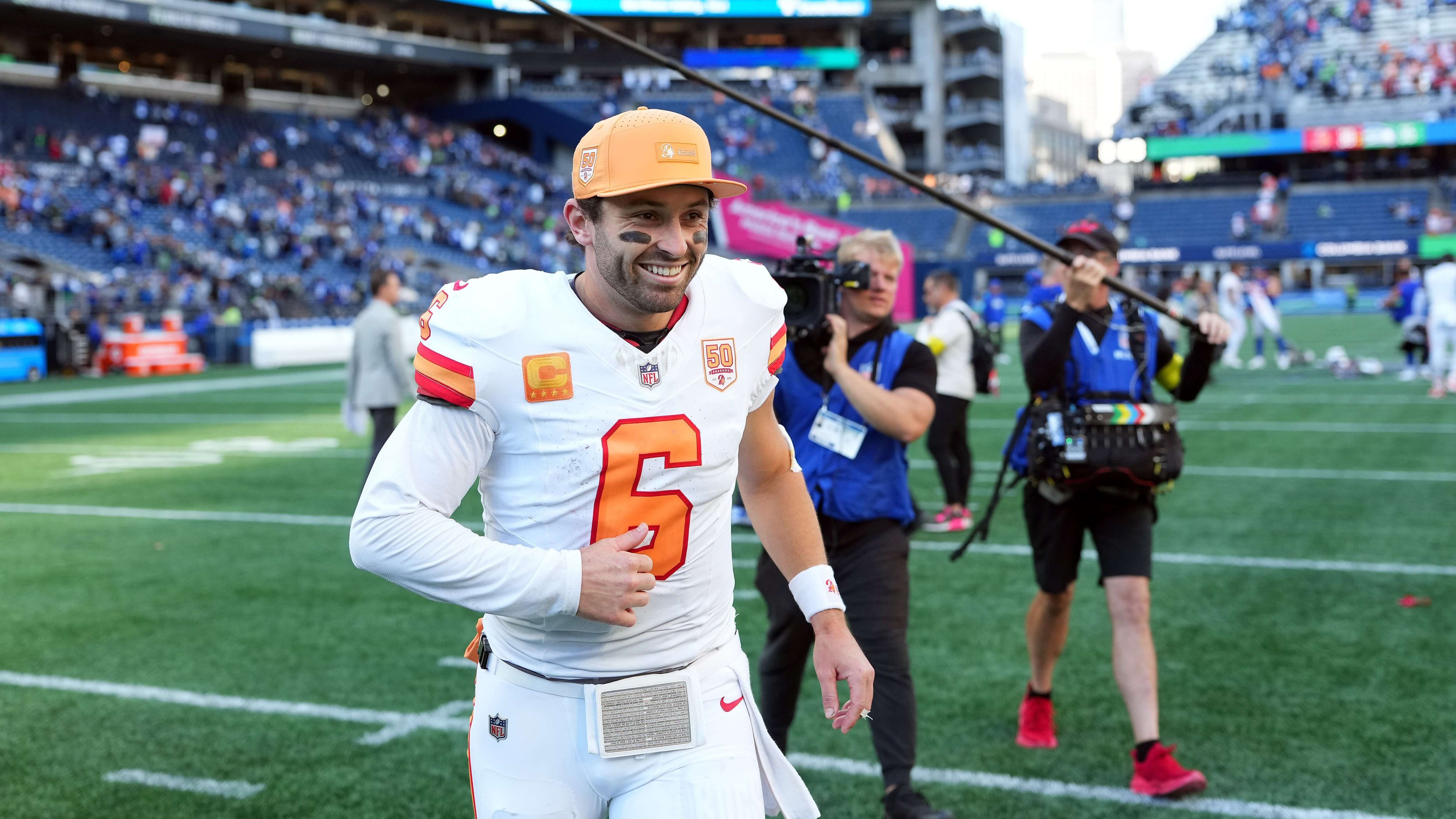 NFL: Baker Mayfield mit heftiger Auseinandersetzung gegen einen Fan