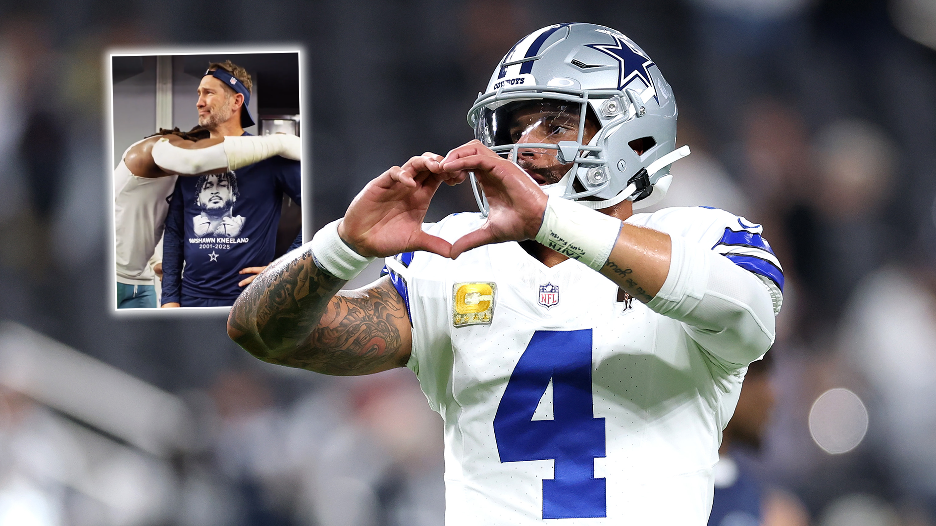 NFL: Gedenken an Kneeland – Cowboys-Coach kämpft mit Tränen