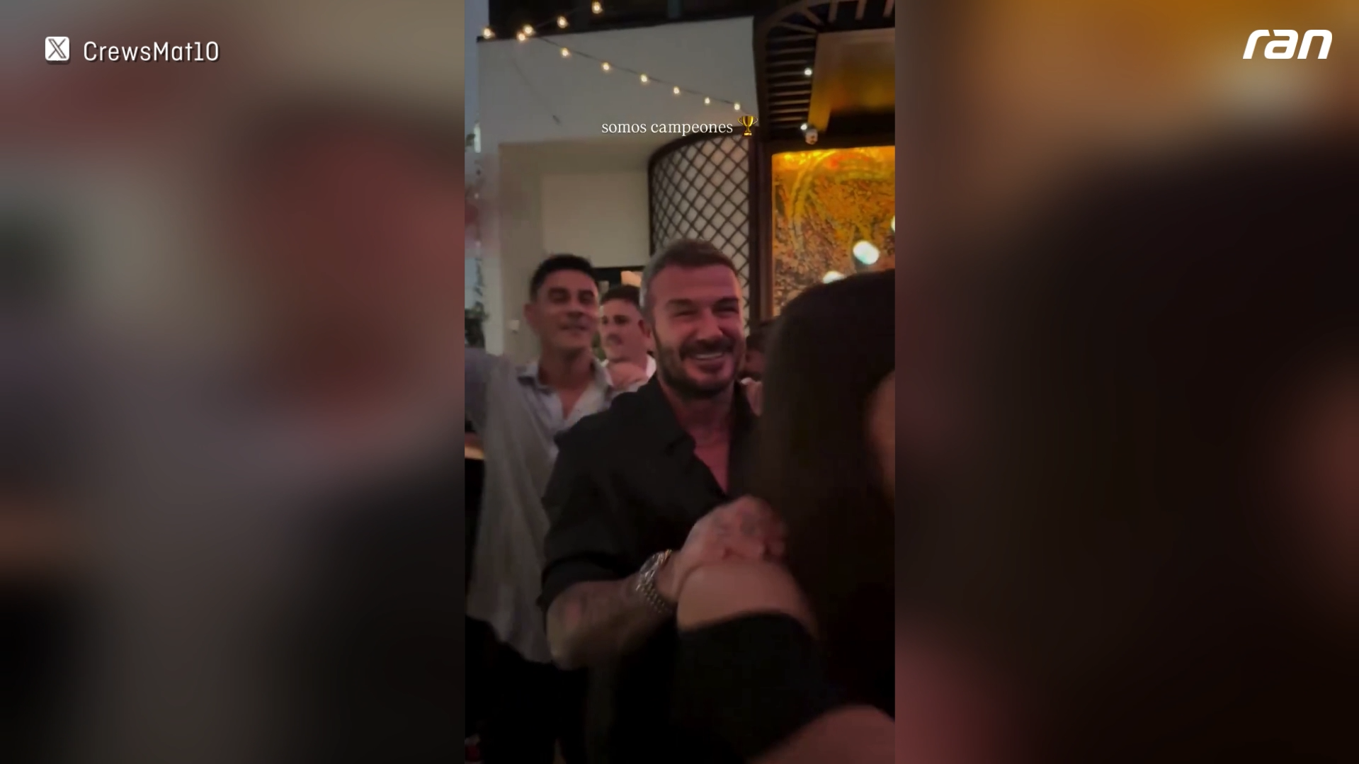 Wilde Miami-Party mit Lionel Messi und David Beckham