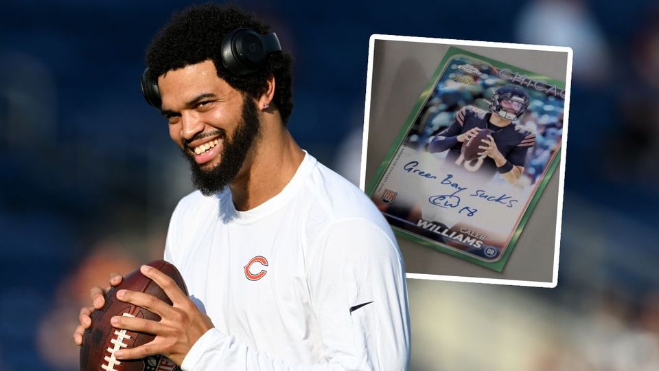 NFL: Frech! Caleb Williams nimmt Packers hops