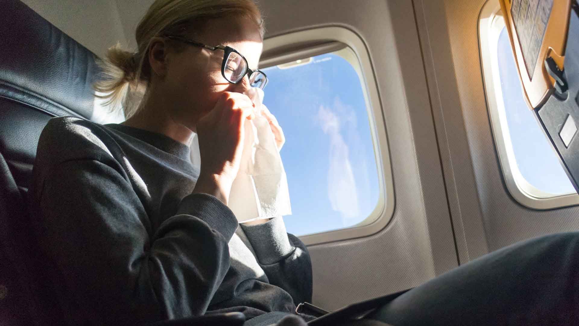 Krank in den Flieger? Why this is not a good idea!