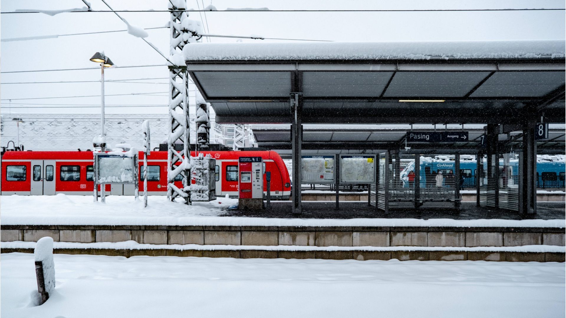 Bahnverkehr in Bayern weiterhin stark eingeschränkt