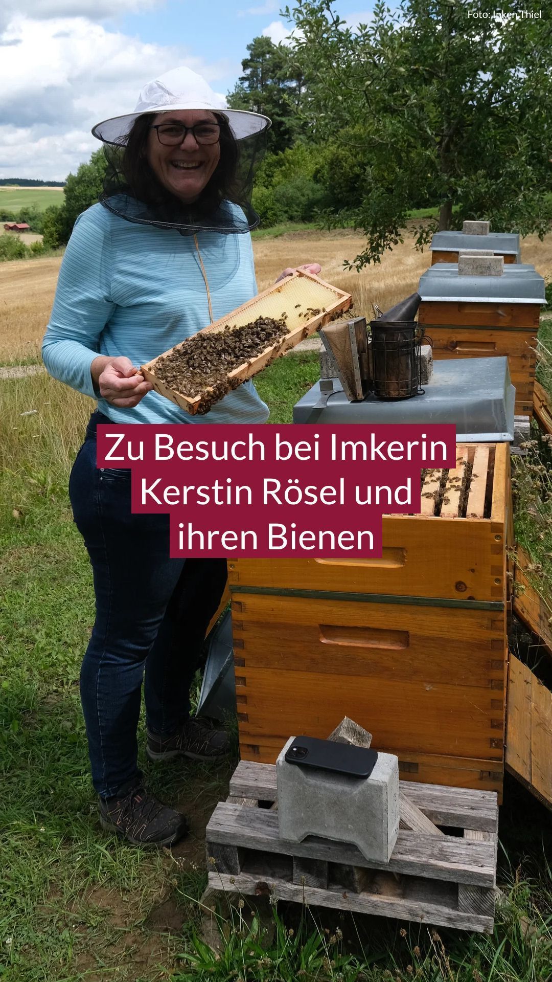 Video: Zu Besuch bei Imkerin Kerstin Rösel
