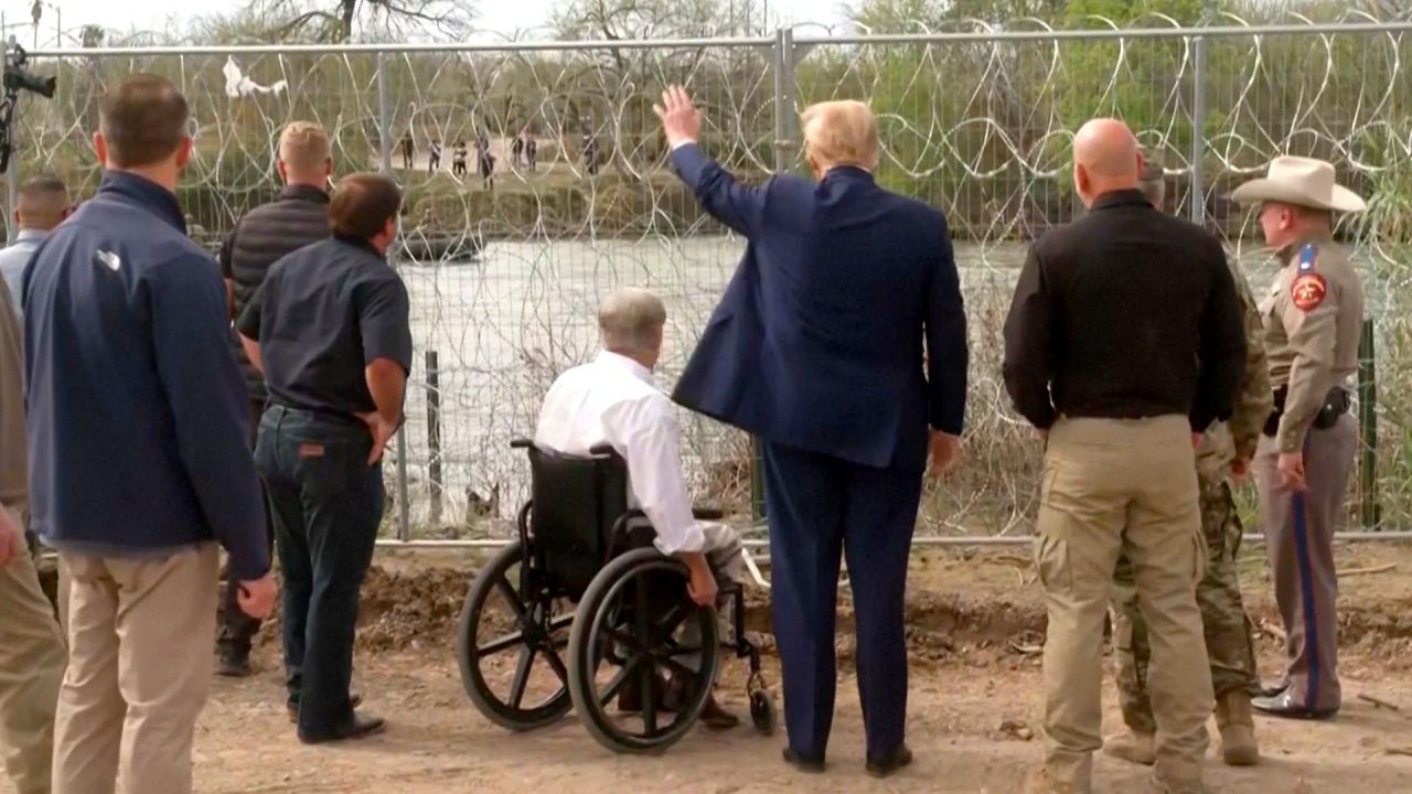 Trump and Biden in Texas: Record migration - election campaign on Mexican border